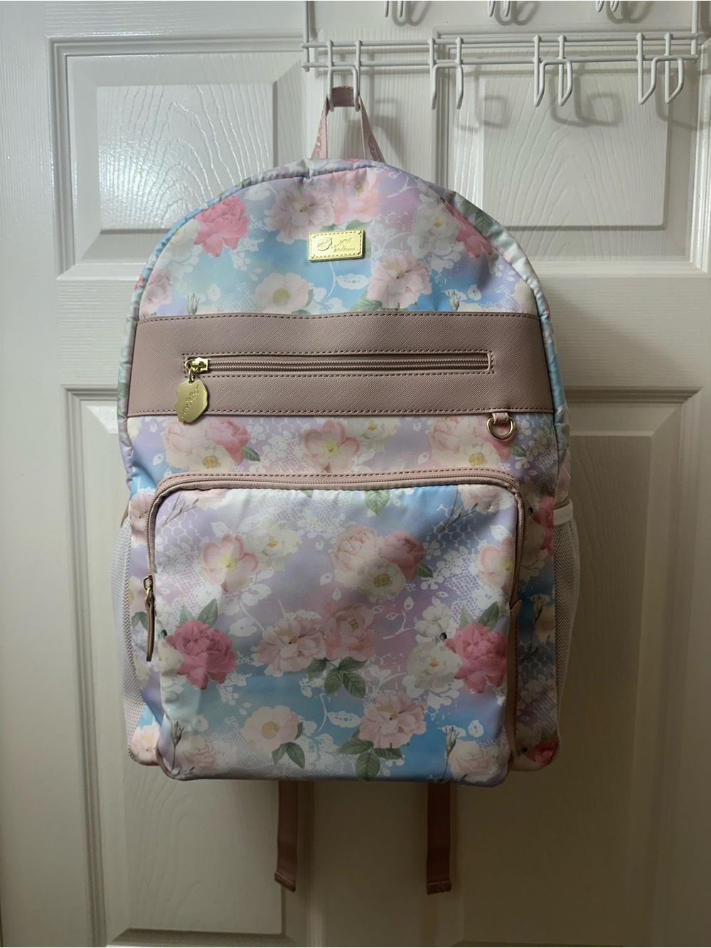 Betsey Johnson floral print backpack